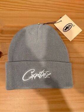 Grey Beanie Corteiz Allstarz Folded Beanie